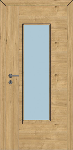 I4-GK, Eiche (mit Ast) (Innentüren)