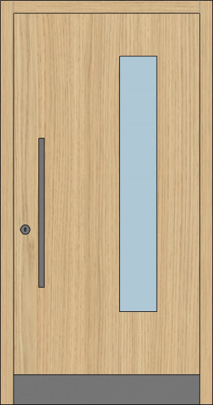 H2, Eiche (Außentüren)