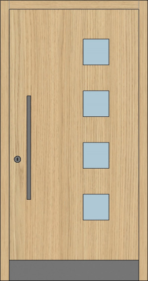 H7, Eiche (Außentüren)