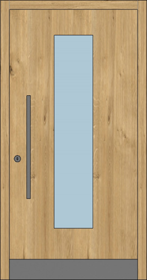 H8, Eiche (mit Ast) (Außentüren)