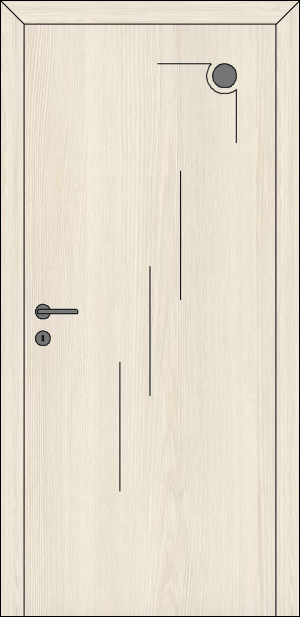 I6, Esche (Weiß) (Innentüren)