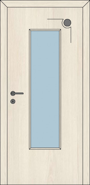 I6-GK, Esche (Weiß) (Innentüren)