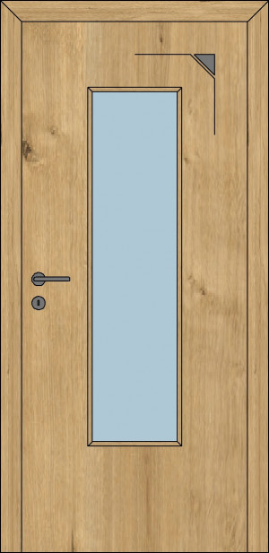 I8-GK, Eiche (mit Ast) (Innentüren)