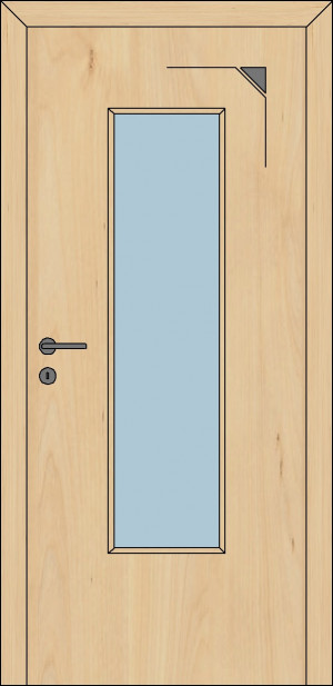 I8-GK, Acero (canadese) (Porte per interni)