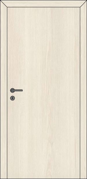 Innentür längsfurniert