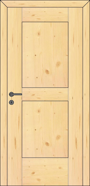 I16, Fichte (mit Ast) (Innentüren)