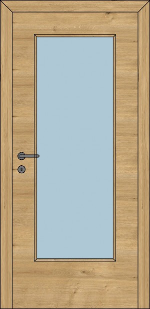 I2-GG, Eiche (mit Ast) (Innentüren)