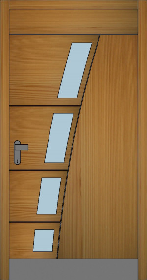 H1, Lärche (Außentüren)