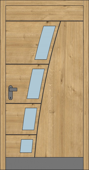 H1, Eiche (mit Ast) (Außentüren)