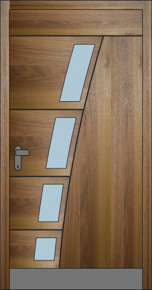 H1, Nuß (Außentüren)