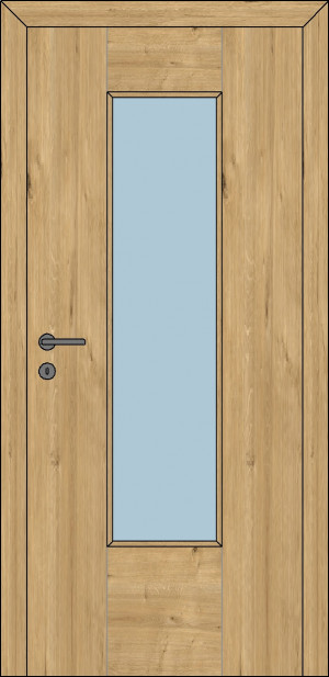 I3-GK, Eiche (mit Ast) (Innentüren)